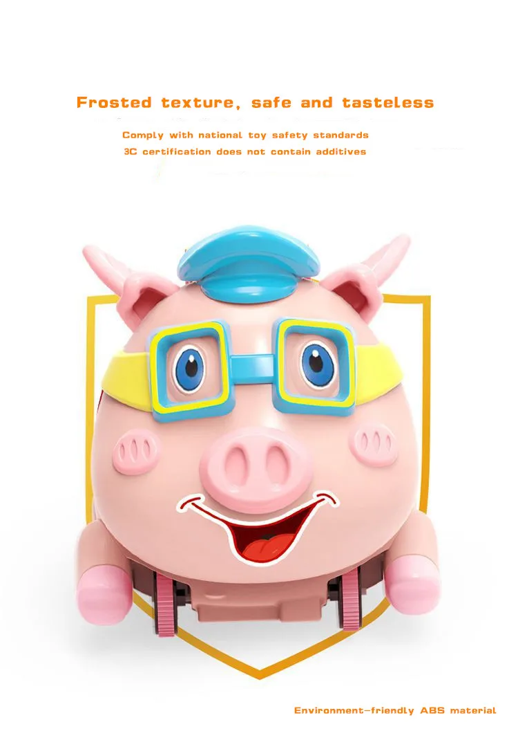 Creative Remote-controlled Toys for Children Cartoon Kids Watch Spray Bubble Web Celebrity Music Pig Educational Toy | Игрушки и хобби