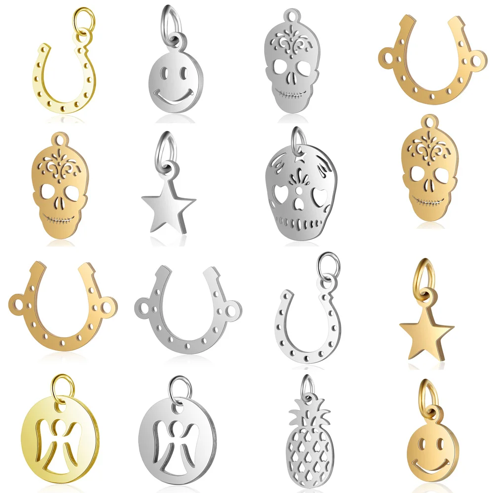 5 шт./лот подкова из нержавеющей стали для самостоятельного изготовления