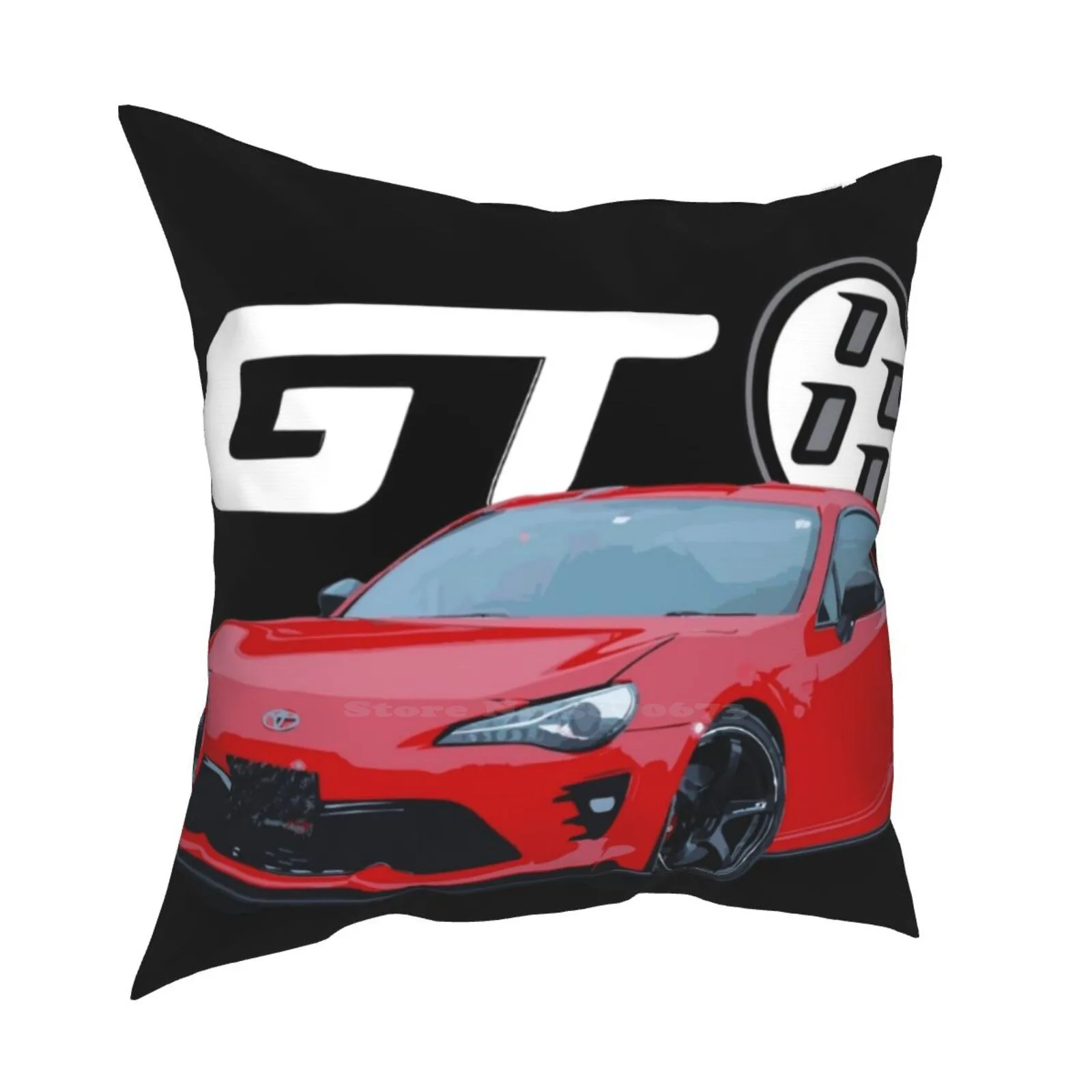 Toyota Gt 86 Max Orido Забавный милый Декор квадратная наволочка Sti Wrx Sportscar Evo Rally Impreza Supercar