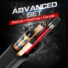 Бильярдный пуансольный Кий бильярдный кий с 4 отверстиями сумка чехол для бильярдного кия 4 варианта на выбор