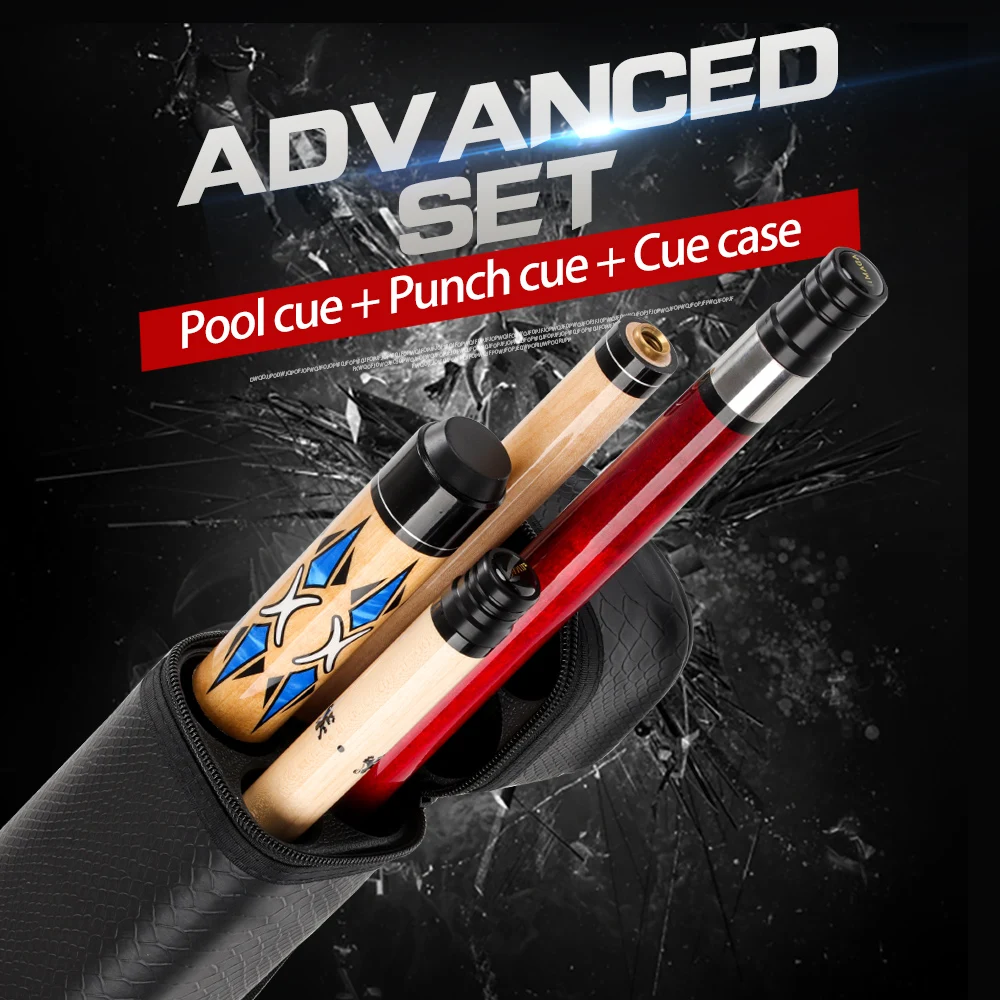 Billiad Punch Cue бильярдный Stick с 4 отверстиями сумка чехол для костюма Biliard Pool Break