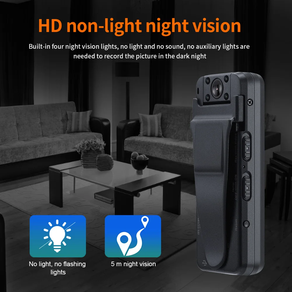 A8Z 1080P HD Mini DVR цифровой Камера ручка надеваемая на тело Портативный маленький DV