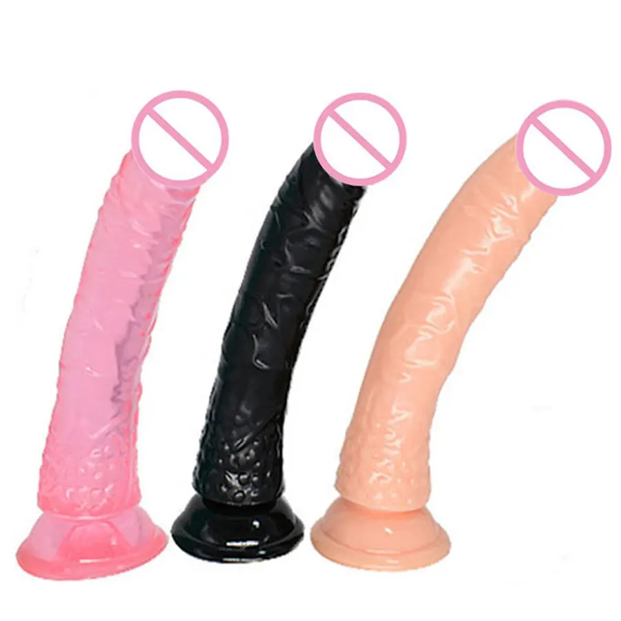 Realistic Big Dildo Silicone Strong Long Penis Clitoris Stimulate Sex Toys For Women Men Gay Anal Plug Toy | Красота и здоровье