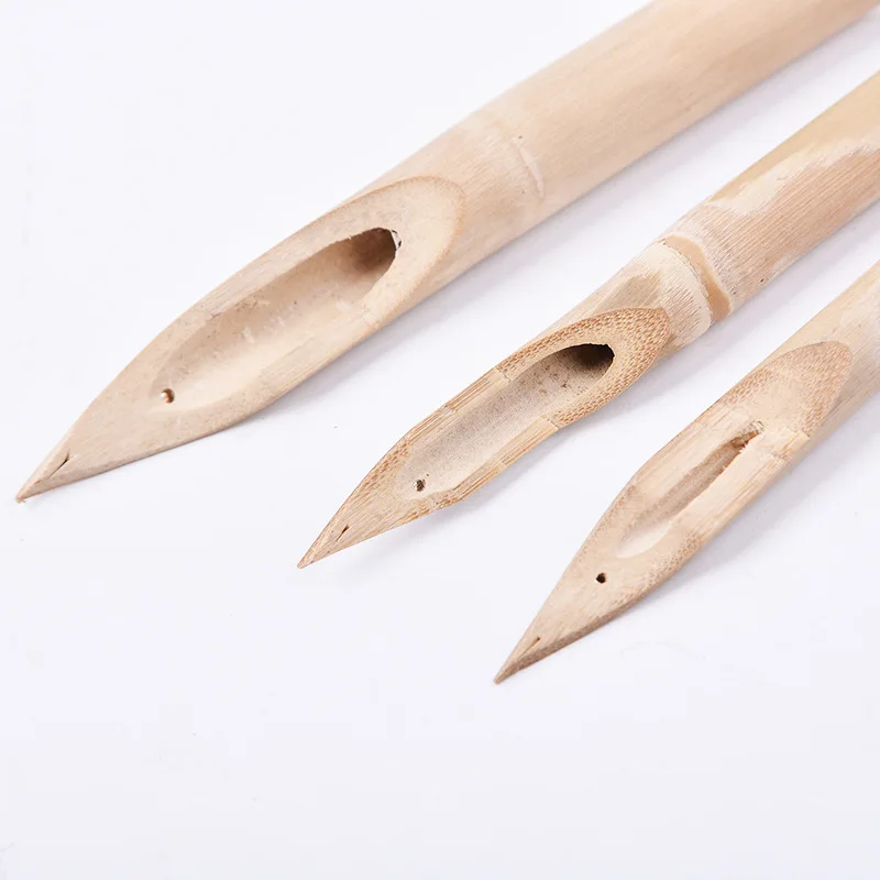 

3pcs/set Natural Bamboo Puncher DIY Pottery Ceramics Clay Sculpture Carving Tools Circle Shaping Pottery Clay Sculpture Hole Pun