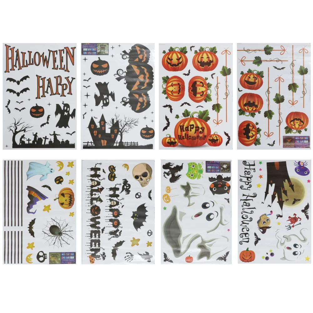 4 шт. Настенный декор вечерние стены Стикеры s электростатическое окно