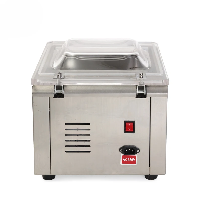 

DZ-260 Desktop Vacuum Packaging Machine Stainless Steel Chamber Vacuum Sealer Vacuum Food Automatic Commercial Pumping Machines