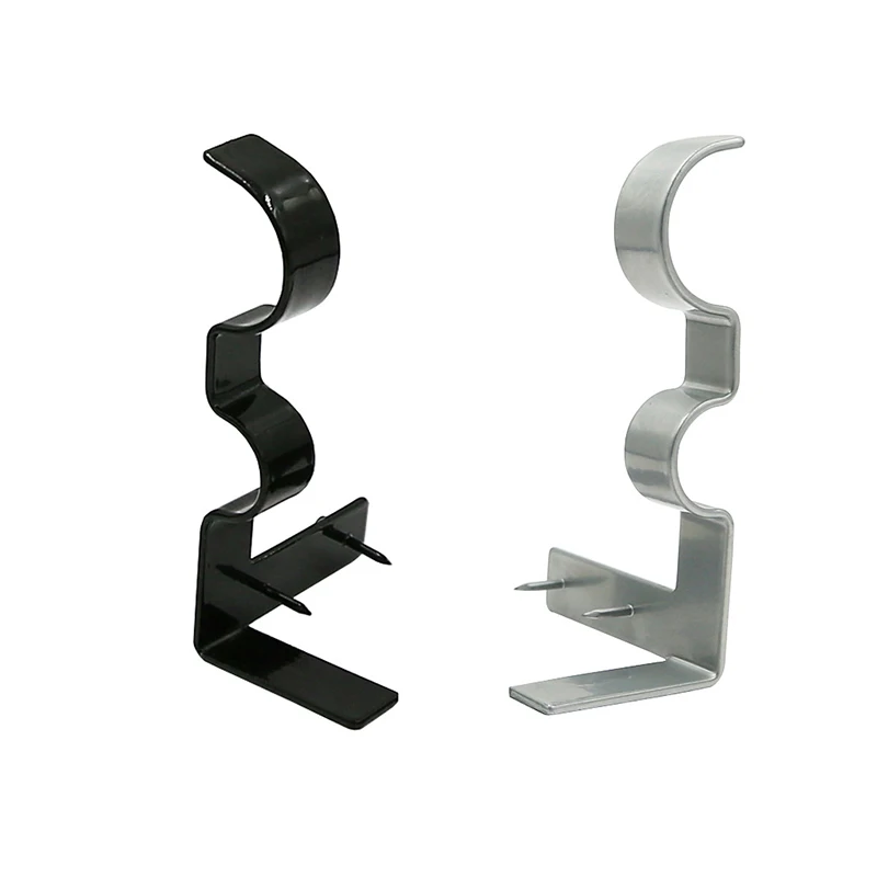 Держатель для карниза 1 пара подвесные кронштейны карнизов Высококачественная