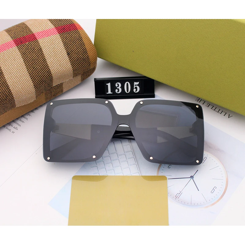 

2021New Black Oversized Polarized Men Sunglasses Women Big Frame Sunglasses UV400 Gafas