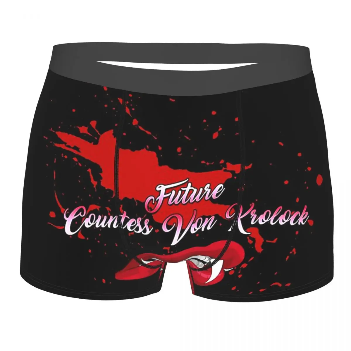 

The Vampire Diarites Elena Gilbert Supernatural Future Countess Underpants Homme Panties Male Underwear Print Sexy Calecon