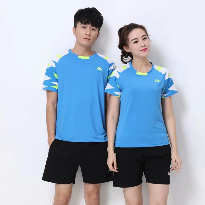 Рубашки для бадминтона команда чемпионов мира Турнирная одежда мужчин дышащая