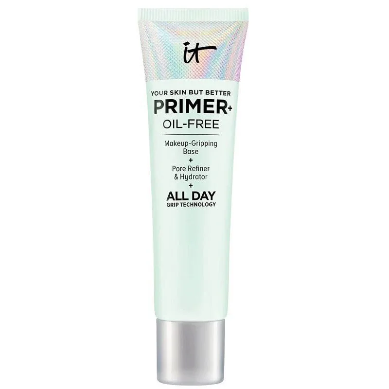 

it cosmetics it your skin but better face primer oil-free makeup-gripping base pore refiner hydrator makeup