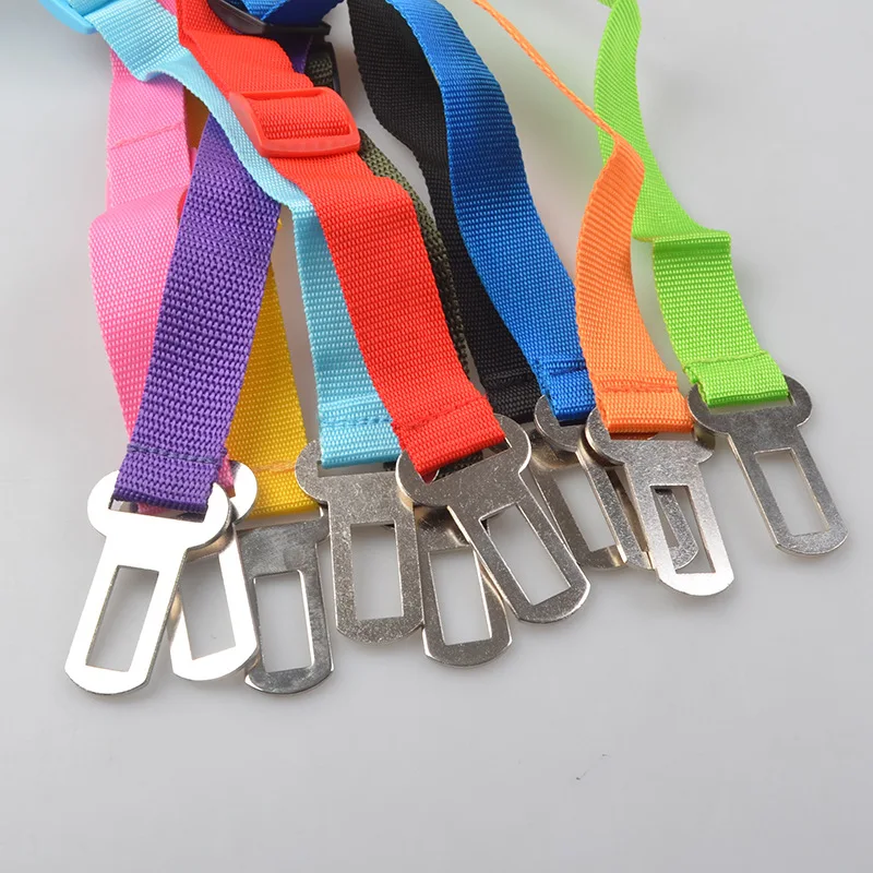 

Dog Car Seat Belt Pet Cat Dog Sling Car Safety Protector Travel Harness Vehicle Puppy Adjustable Leader Clip Safety Leash