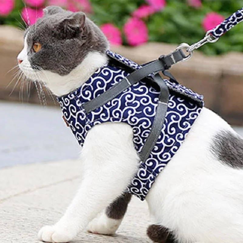 

Cat Dog Harness Vest Collar Outdoor Walking Lead Leash Set For Puppy Dogs Collar Harness Vest Walking Leash Pet Dog Accessory