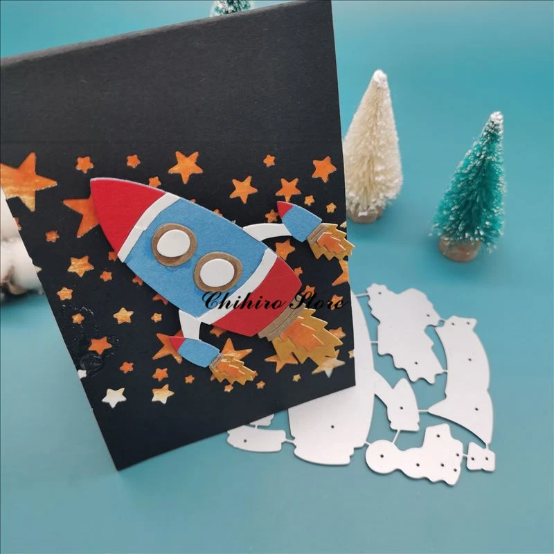 Металлические формы для вырезания поздравительных открыток украшения