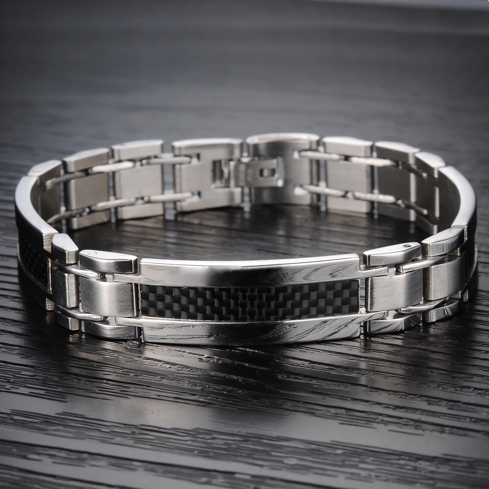 

Street Men's Retro Simple Bracelet Personality Versatile Fashion Stainless Steel Accessories Drop Shipping
