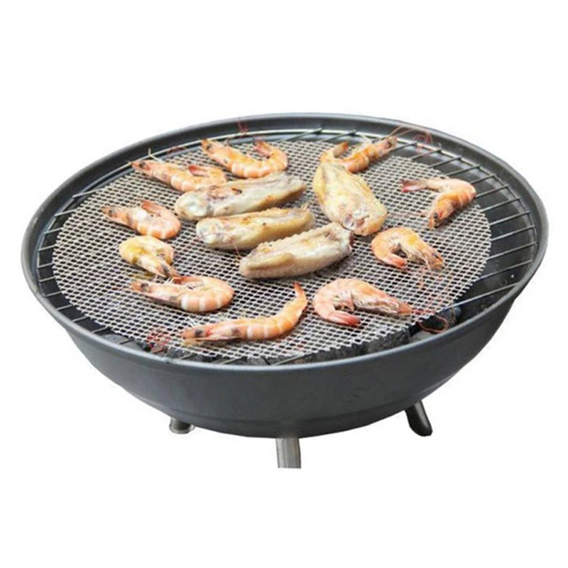 1 шт. антипригарные коврики для жарки барбекю с высокой степенью безопасности