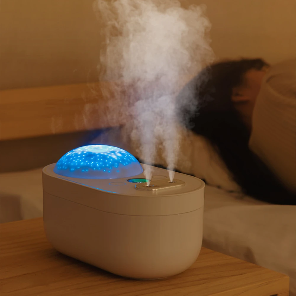 

1000ml Wireless Essential Oil Diffuser Air Humidifier 4000mAh Battery Portable Rechargeable Aroma Diffuser Humidificador Home