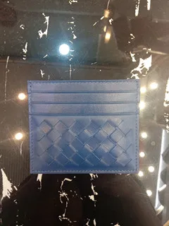 Sapphire blue Модный чехол для паспорта Porte Carte. Обувь из натуральной кожи. Первый слой высочайшего качества. Сумка для кредитных карт - Цвет: Sapphire blue