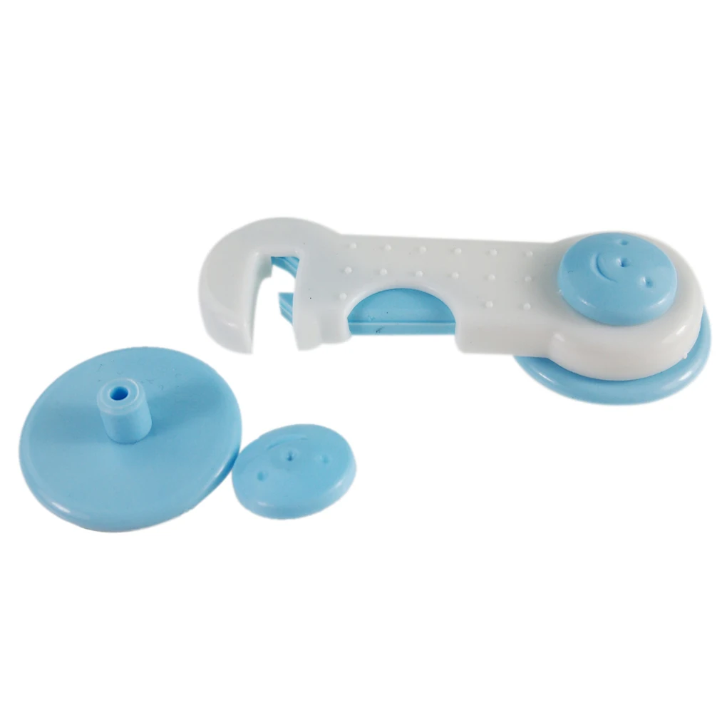 &iexcl;Oferta! Protector de seguridad para ni&ntilde;os, cerradura de seguridad multifunci&oacute;n para el cuidado del beb&eacute;, armario, puerta, caj&oacute;n, 10 piezas-3