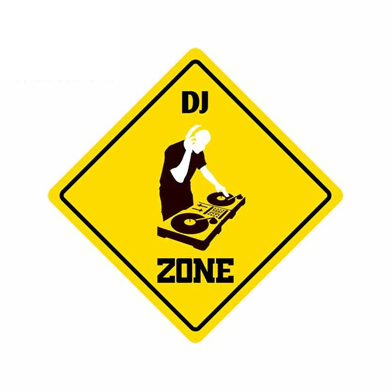

13x13cm Exterior Accessories Dj Zone Cartoon Car Stickers Vinyl JDM Bumper Trunk Truck Graphics Waterproof Anime