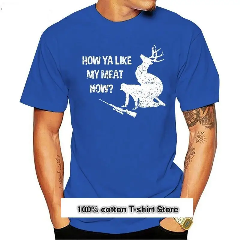 

Camiseta "MY MEAT NOW", Deer Hunter Hunt, vegana