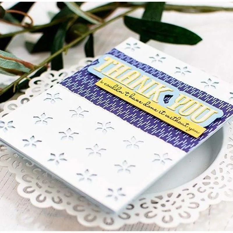 Цветочный фон металлические Вырубные штампы вырезанные для украшения