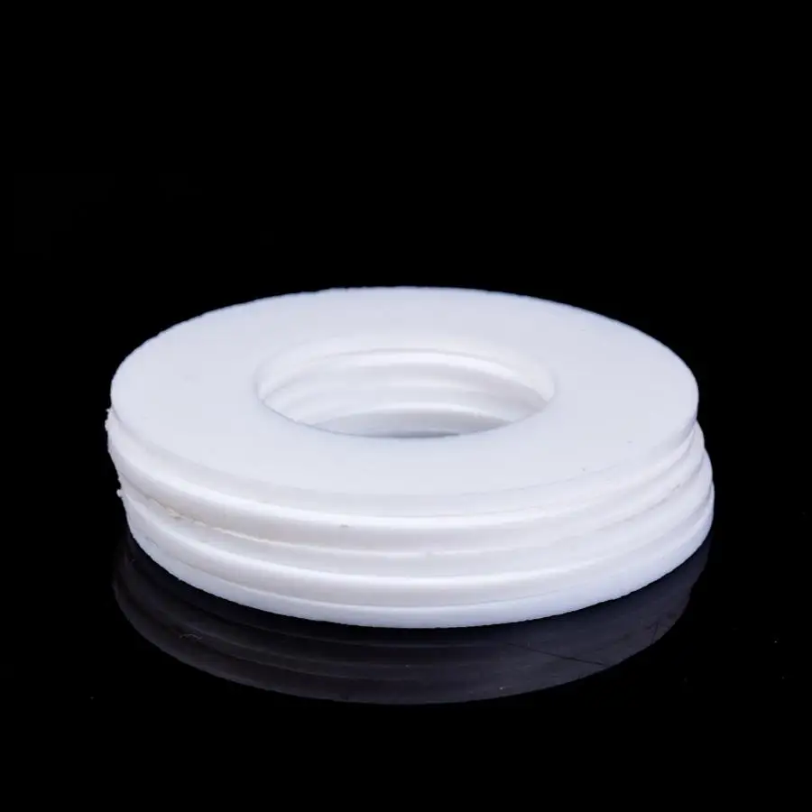 

300 PCS 12x10x1.3mm PTFE Food Grade Flat Washer Gaskets Spacer Insulation Sealing Ring Strip