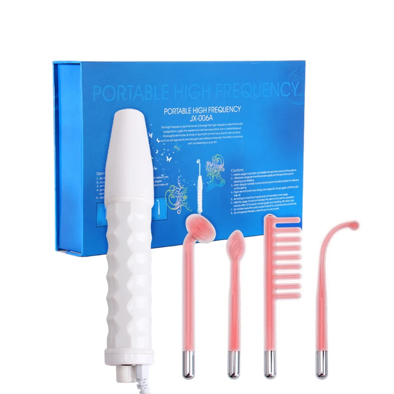 

Portable Electrode High Frequency Spot Acne Remover Facial Skin Care Massager Electronic Beauty Instrument Face Skin Care Tools