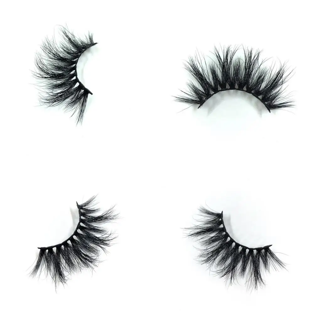 

Charming 5D Mink Eyelashes Thick Long Fake Eye Lashes Extension Real Handmade Lashes for Beauty