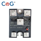 Однофазное твердотельное реле CG NC и NO SSR 10A 25A 40A DA, нормально закрытое и нормально открытое, SSR-10DA переменного тока 25DA NC