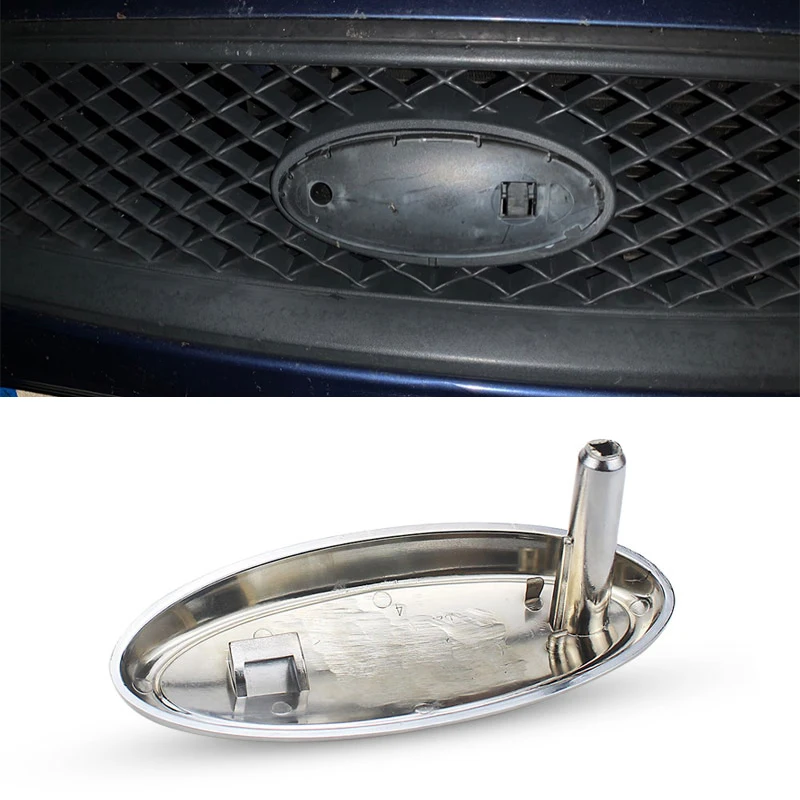 1 шт. автомобильный передний Знак решетка задний значок наклейка для Ford Fiesta Focus MK1