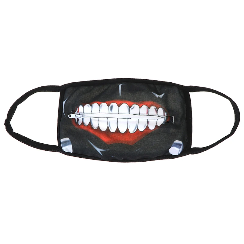 Многоразовые маски для лица унисекс PM2.5 хлопковая маска губ аниме Токийский Гуль