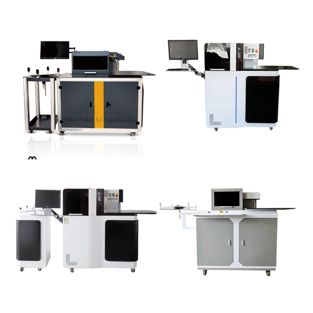 2022 Mini Economical B130 Automatic CNC Aluminum Groove Letter Bending Machine Used for LED Advertising 3D Sign | Инструменты