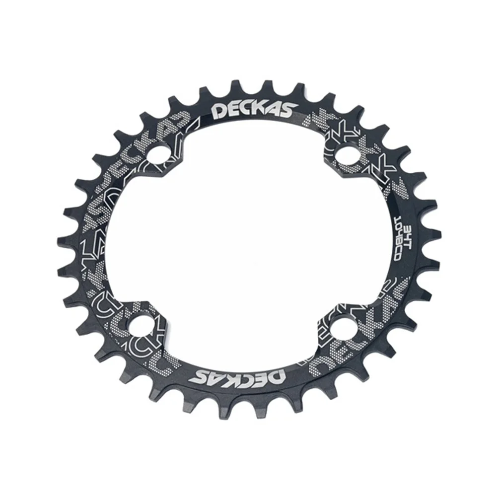 Круглый узкая широкая цепь из колец цепь MTB горный велосипед 104BCD 32T 34 Т 36 38T диаметра окружности болтов(зуб части пластины 104 BCD