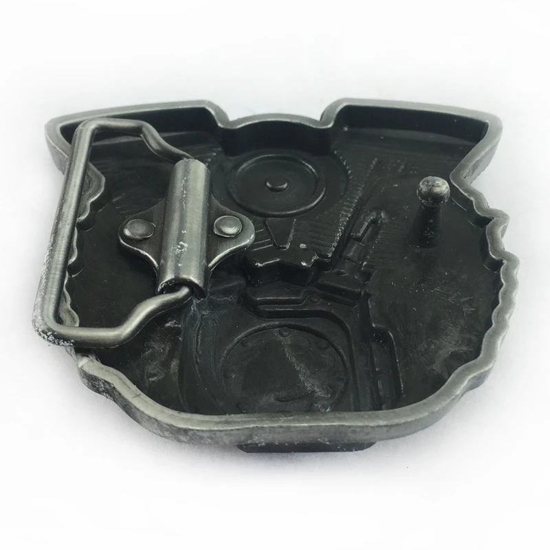 Модная металлическая 3d пряжка с двигателем в стиле панк рок ремень шириной 4 см