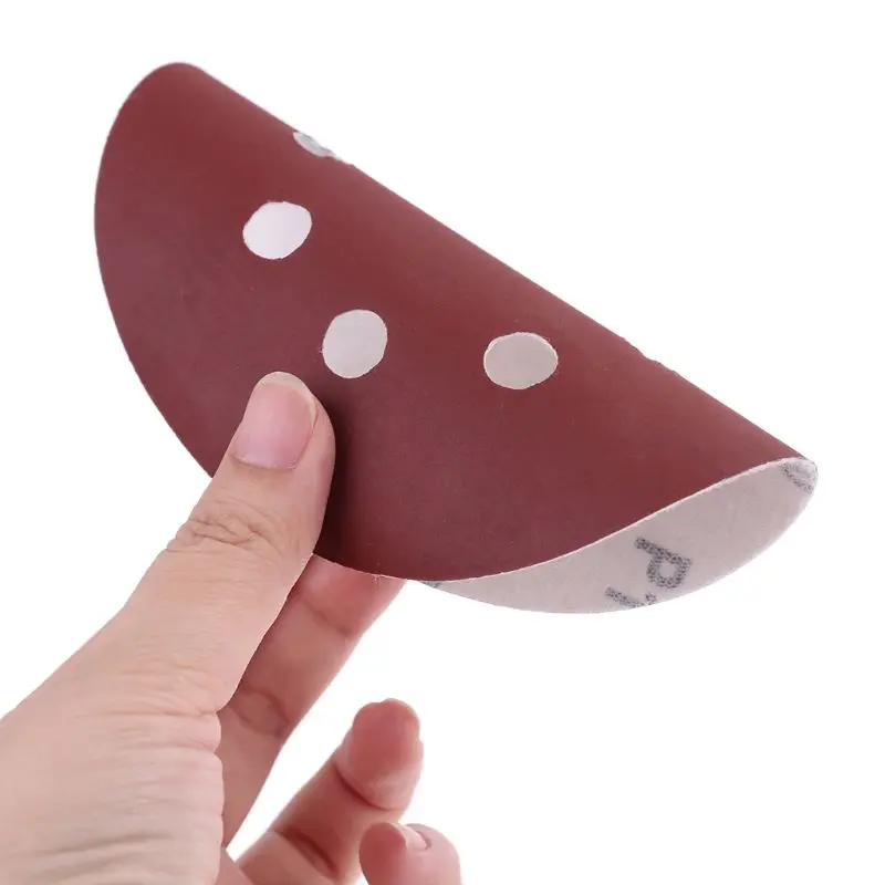 

New 100 Pcs 8 Holes Sanding Discs Hook and Loop 1000 1200 1500 2000 3000 Grit Sandpaper Assortment for Random Orbital Sander