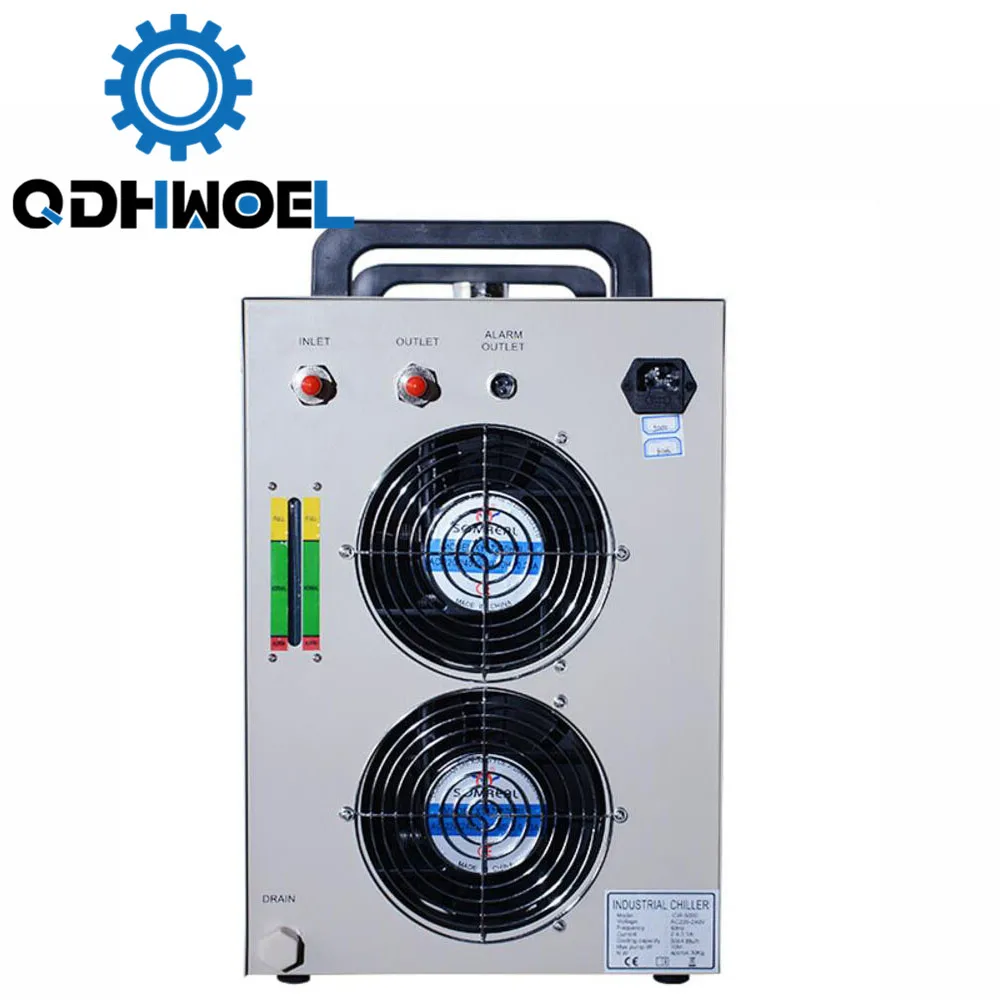 Промышленный чиллер 110 В 60 Гц для Co2 лазерный гравировальный станок резки |