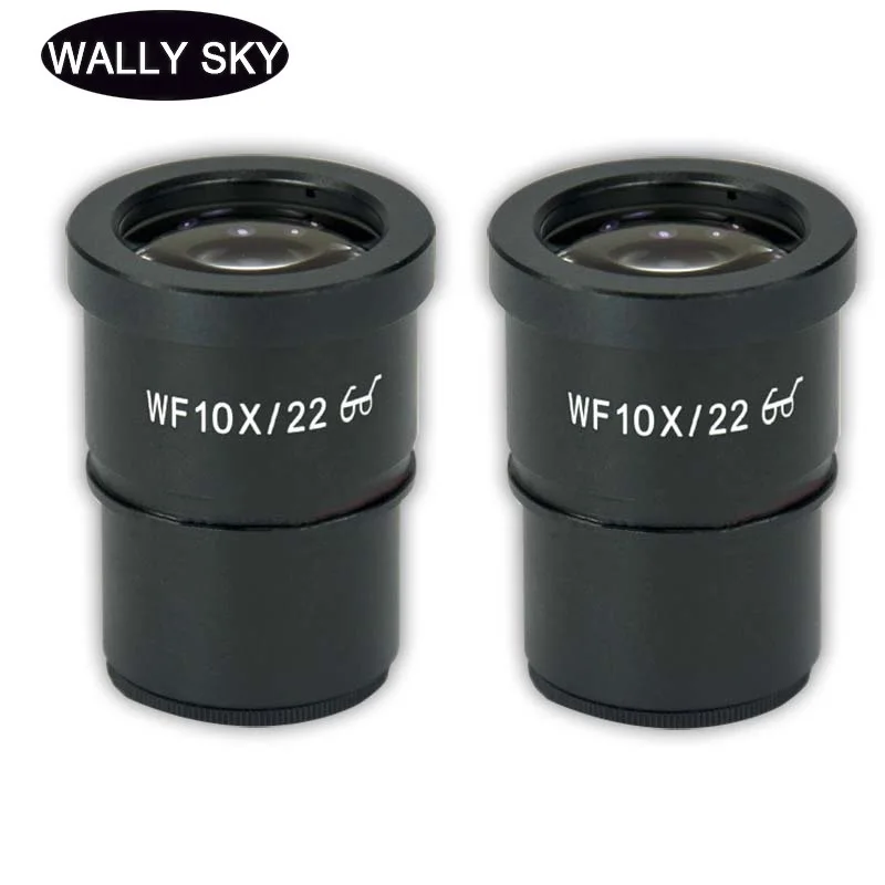 

Wide Angle High Eye-piont Eyepiece Optical Lens for Stereo Microscope 30 mm or 30.5 mm Mounting Diameter WF10X WF15X WF20X WF25X