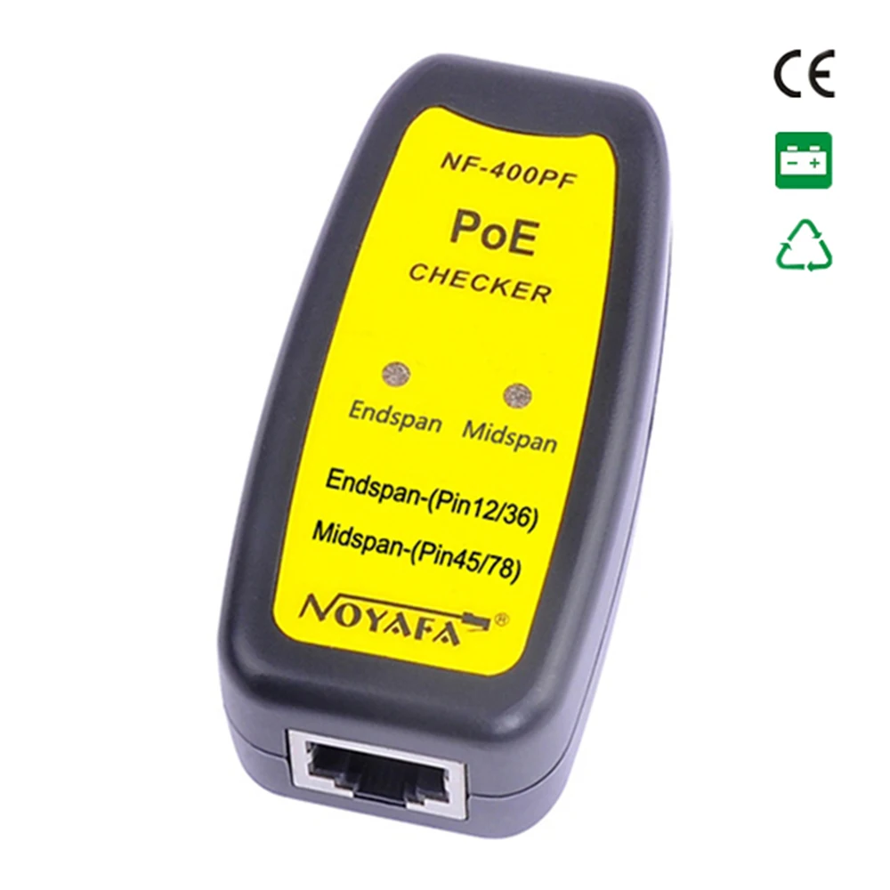 Бесплатная доставка NOYAFA NF 400PF PoE трекер использует для определения типа Источники