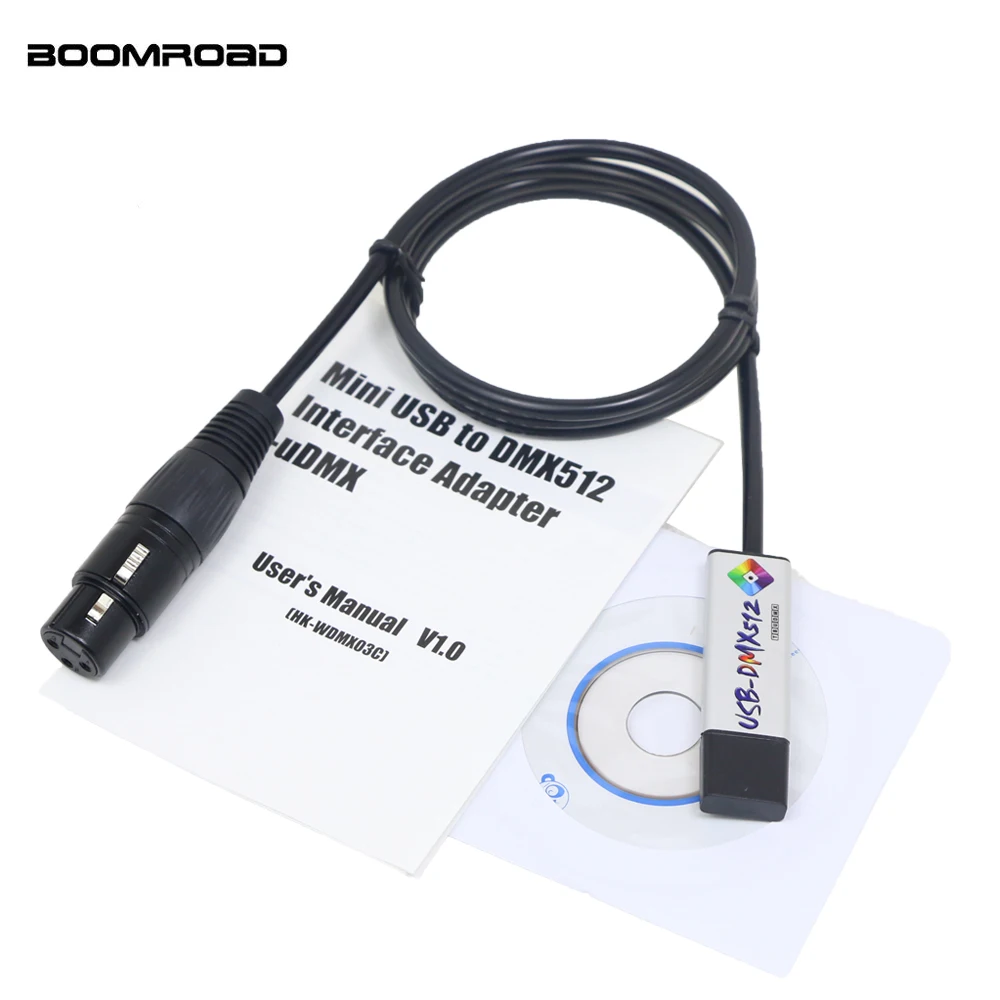 

BOOMROAD USB DMX Контроллер