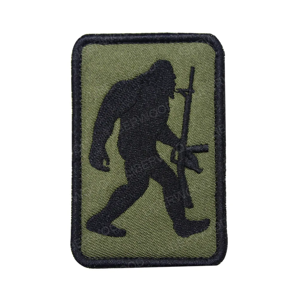 Боевой значок Bigfoot take нашивка оружие reign Боевая накладка на крючок для чемпиона