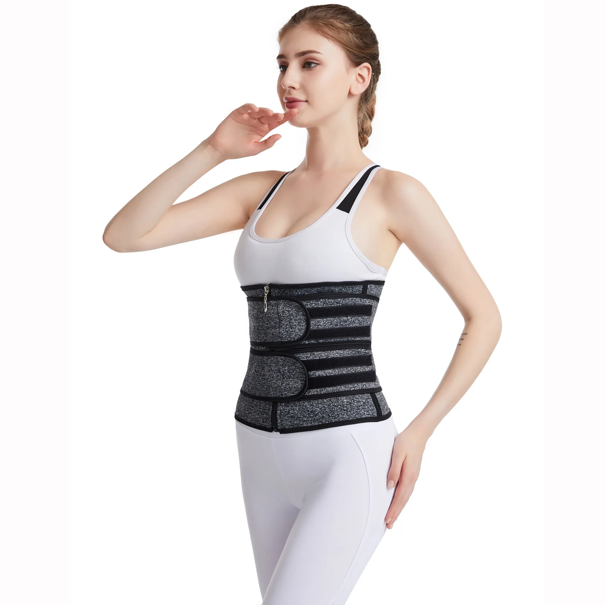 Талии тренер неопрен Body Shaper Для женщин уменьшая уменьшение живота пот