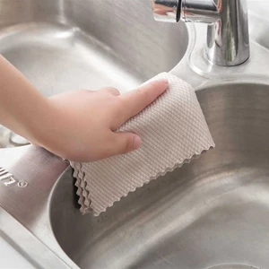 3Pcs/Set Glass-cloth Wipes No Trace Absorbable Soft Microfiber No Lint Window Car Rag Cleaning Dish Towels Kitchen Cleaning Clot