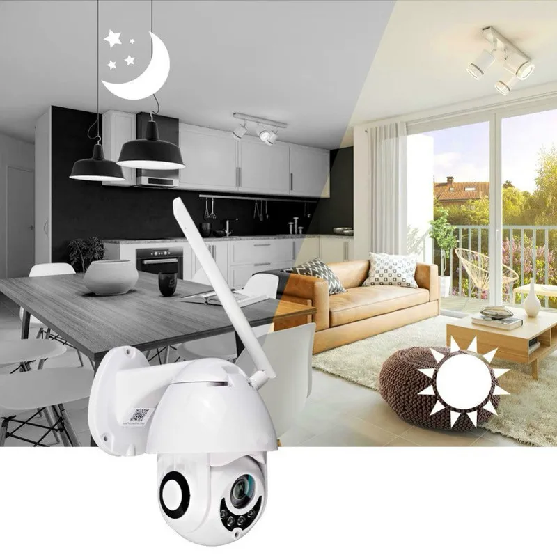 Neng WIFI камера наружная PTZ IP 1080p скоростная купольная CCTV Камера Безопасности s