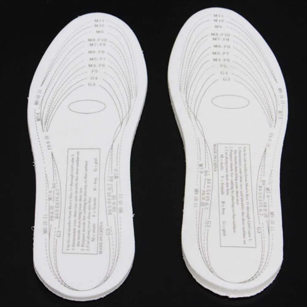 1 пара ортопедическая стелька из пены памяти дышащая впитывающая пот Арка