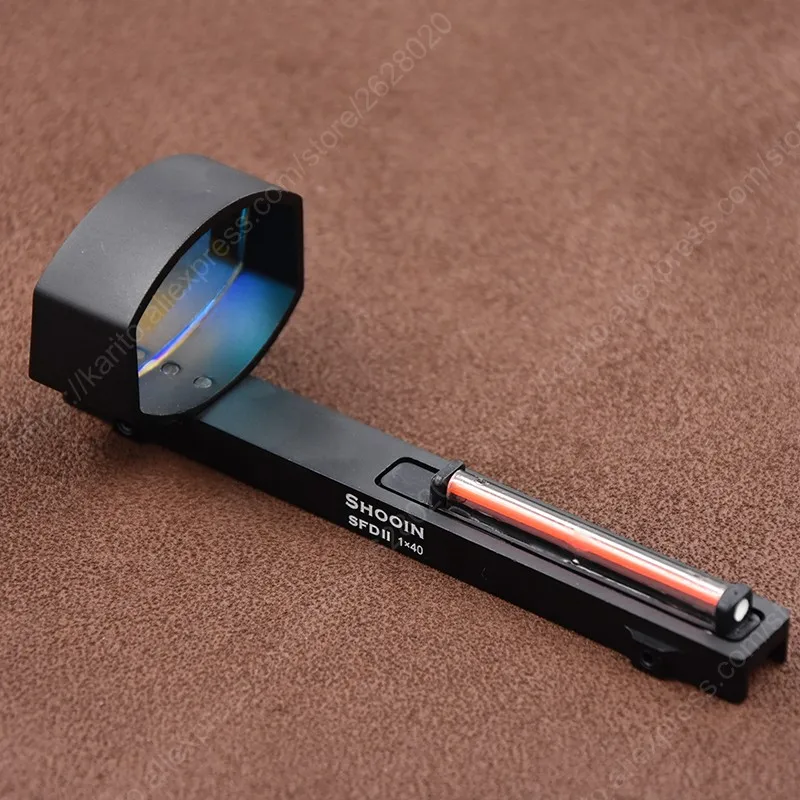 SFD Ii легкий красный оптический волоконный 1x точечный прицел для винтовки