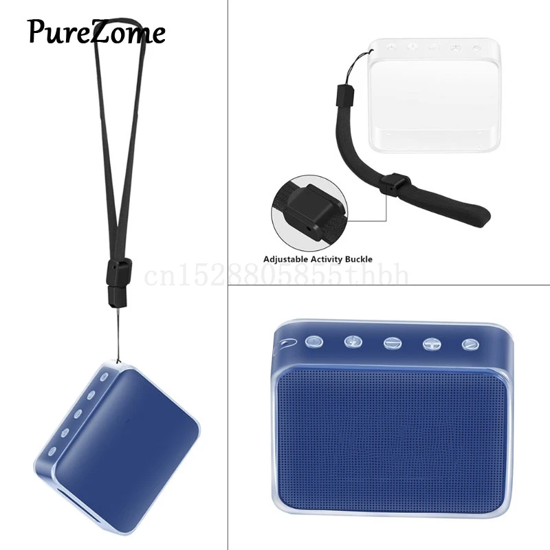 

Защитный чехол из ТПУ с ремешком на руку для Bluetooth-колонки GO 2