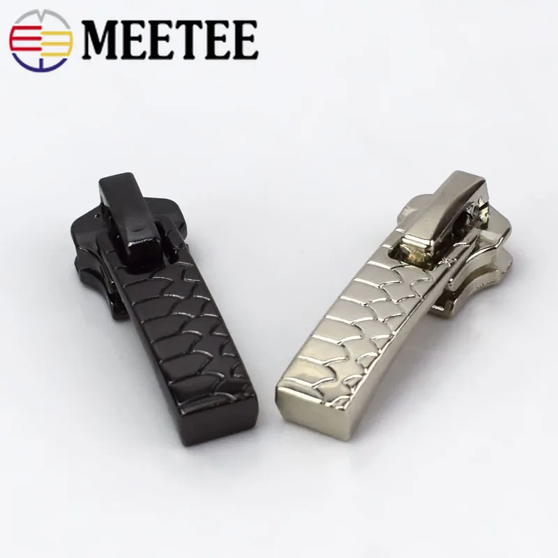 Meetee 5 # слайдер на молнии для металлических молний Ремонтный комплект сумки