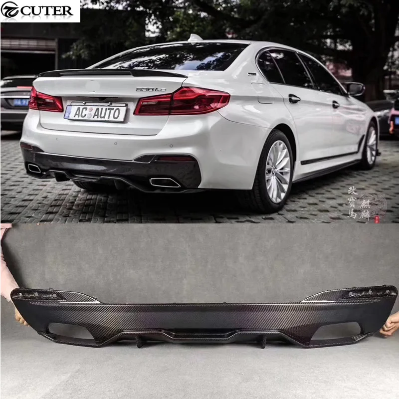

Диффузор-разветвитель заднего бампера для Bmw F90 M5 G30 M5