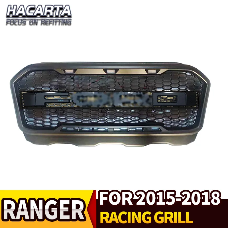 Маска на решетку радиатора RANGER T7 2015-2018 со светодиодный Ной подсветкой и буквами |